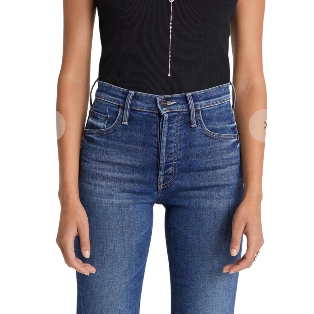 Mother The Tomcat Ankle Jeans womens sz 27 Night clubbing wash straight leg - Picture 13 of 13